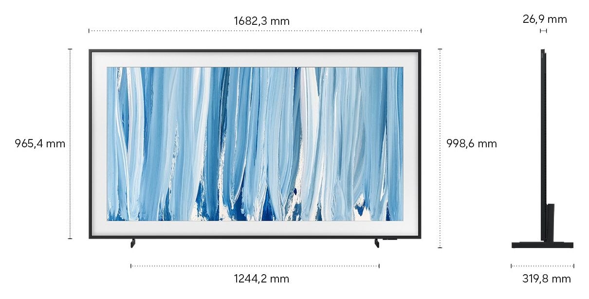 GQ75LS03HWUXZG The Frame Pro Fernseher 