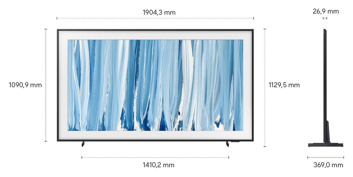 GQ85LS03HWUXZG The Frame Pro Fernseher 