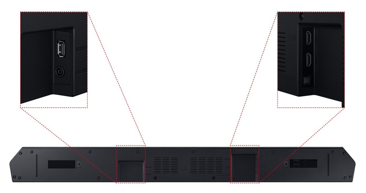 HW-Q64GC/ZG Soundbar 180 W 3.1 Kanäle  (Schwarz, Titan) 