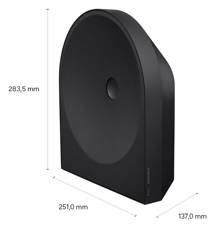 Music Studio 5 HW-LS50H/ZG Wlan Lautsprecher mit Bluetooth  (Schwarz) 