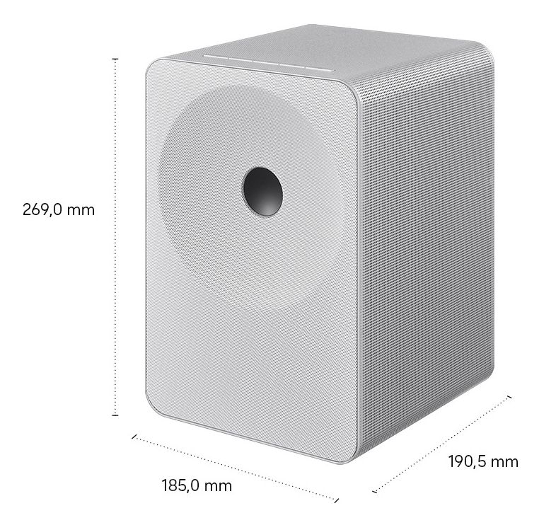 Music Studio 7 HW-LS71H/ZG Wlan Lautsprecher mit Bluetooth  (Weiß) 