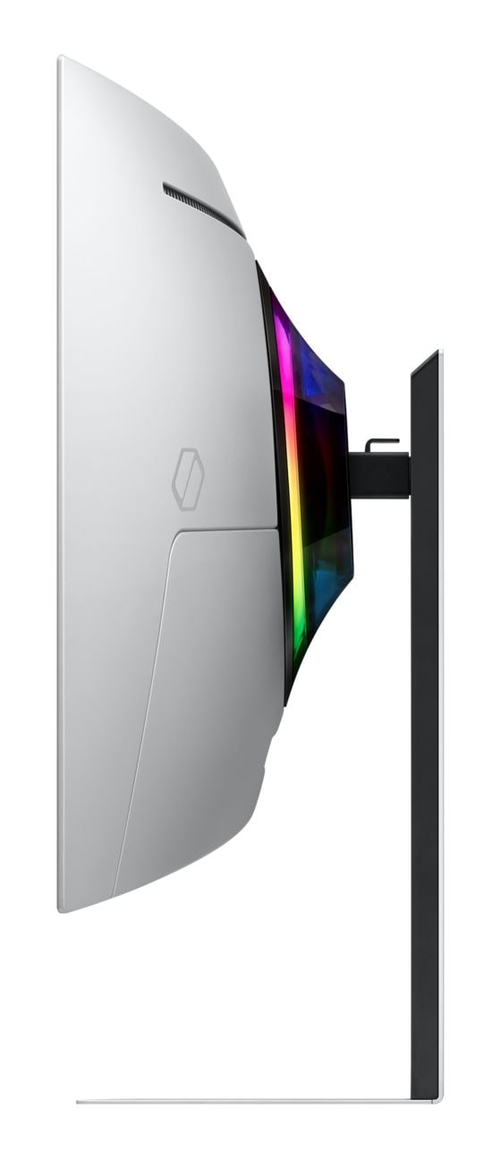 Odyssey G8 G85SD Quad HD Monitor 86,4 cm (34 Zoll) 21:9 0,03 ms 250 cd/m²  (Silber) 