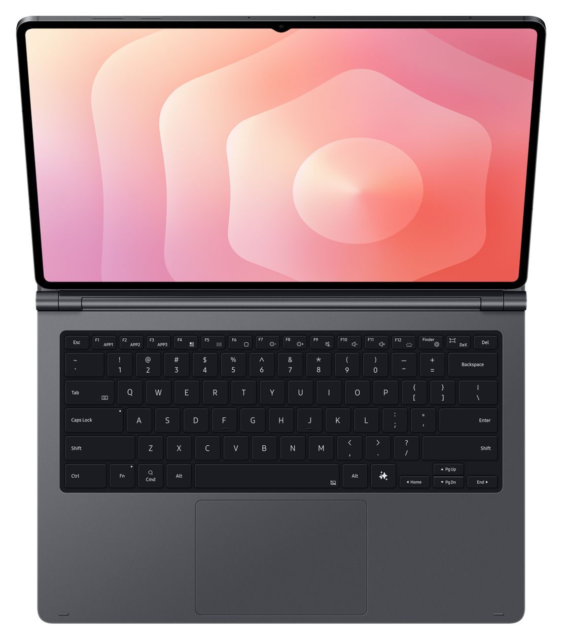 Pro Keyboard für Samsung Galaxy Tab S11 Ultra  (Grau) 