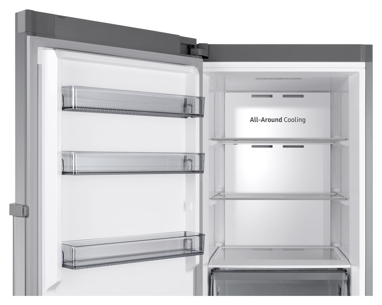 RZ32C7BH6S9 323 l Gefrierschrank 210 kWh Jahr NoFrost  (Edelstahl) 