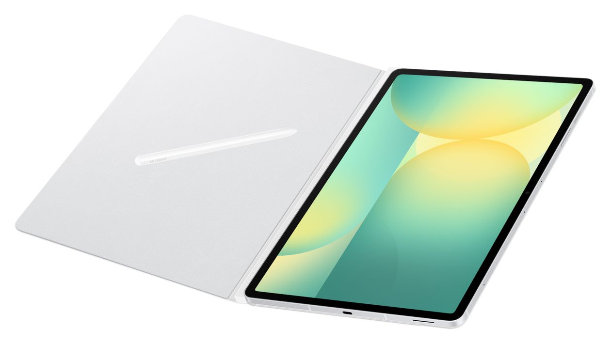 Smart Book Cover für Samsung Galaxy Tab S10 FE+ bis 27,7 cm (10.9") (Weiß) 