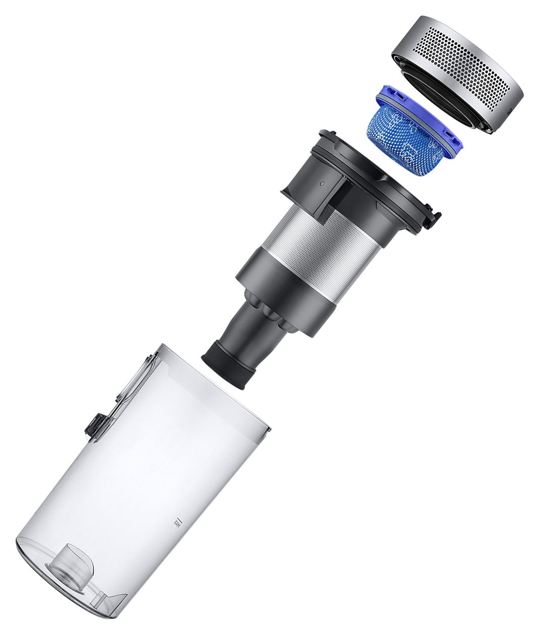 VS15A60BGR5 Jet 65 Pet Handstaubsauger mit Staubbeutel bis 40 min Laufzeit 21,6 V Micro  (Silber) 