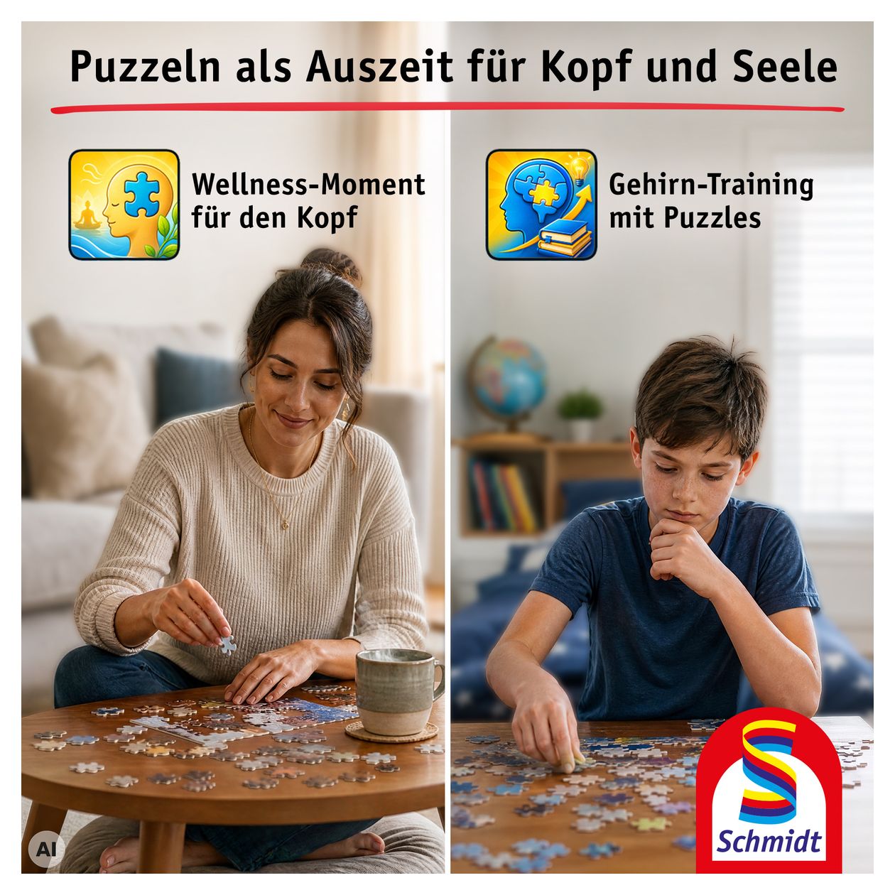 58036 Disney The Little Mermaid Puzzle, 1.000 Teile 