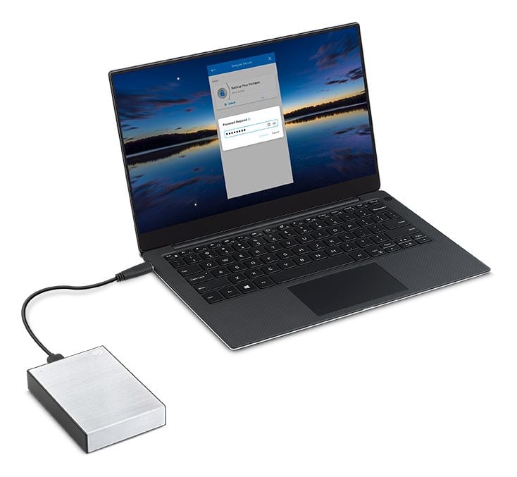One Touch 1 TB externe Festplatte 2.5"  (Silber) 