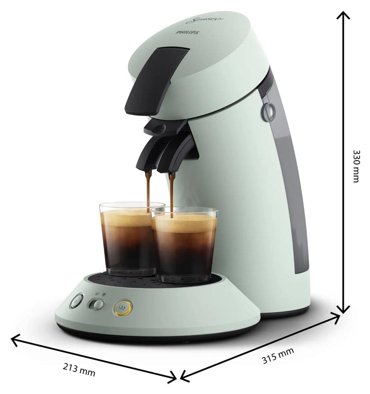CSA210/20 Original Plus Kaffeepad Maschine  (Mint) 