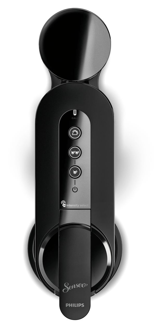 HD6592/84 Senseo Switch Kaffeepad, Gemahlener Kaffee Maschine  (Schwarz, Rot) 