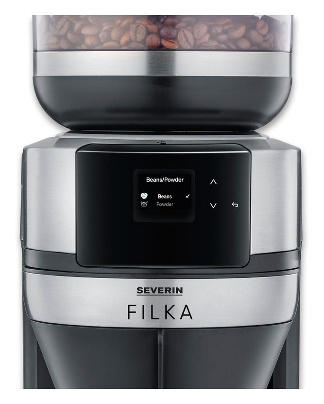 KA4852 1 Tassen Filterkaffeemaschine  (Schwarz, Silber) 