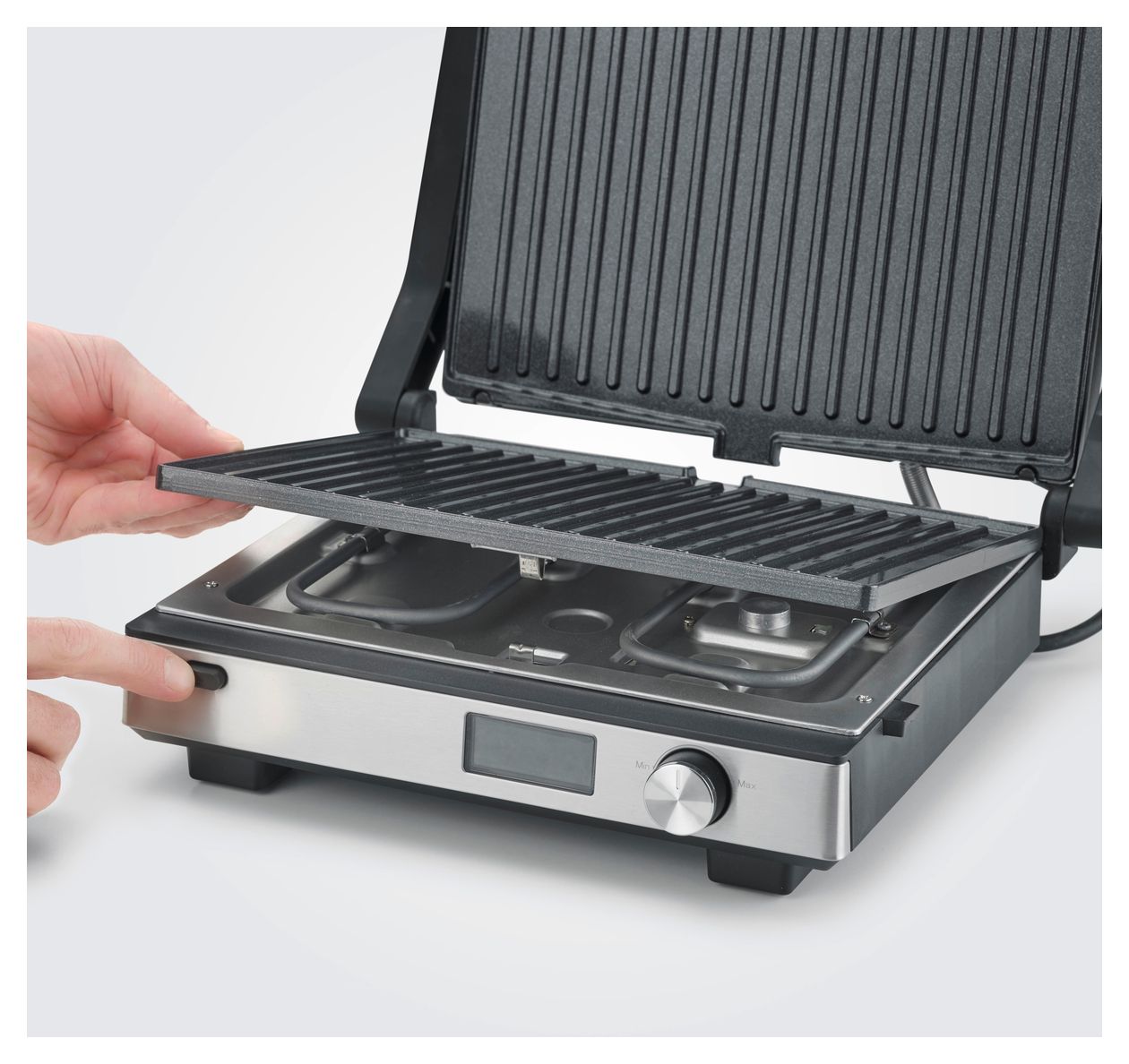 KG2380 Sevini Flex 2000 W mit 290 x 230 mm Fläche  (Schwarz, Silber) 