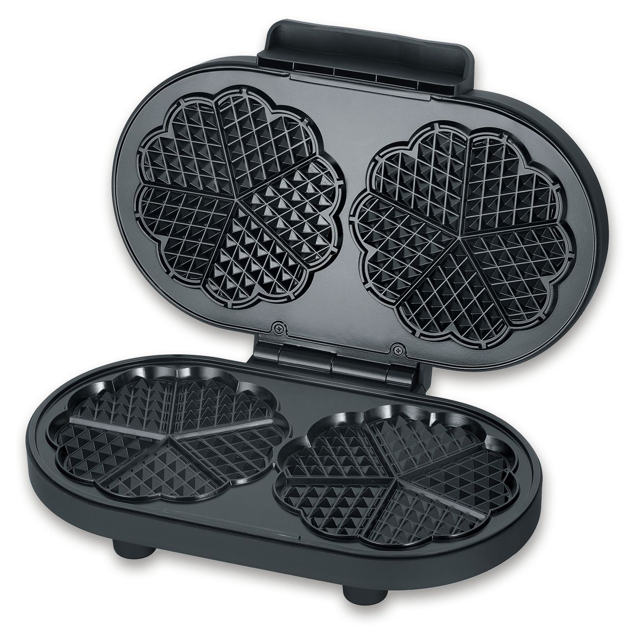 WA2118 Waffeleisen Herz (Form) für 2 Waffel(n) 1200 W 