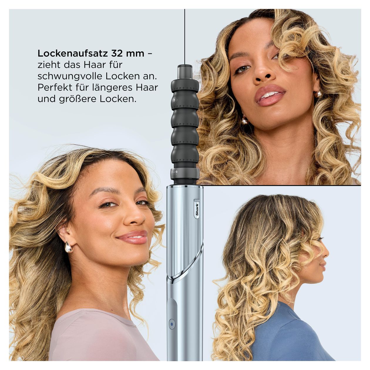 HD476WHEU FlexStyle 6-in-1 Multistyler 1650 W  (Blau) 