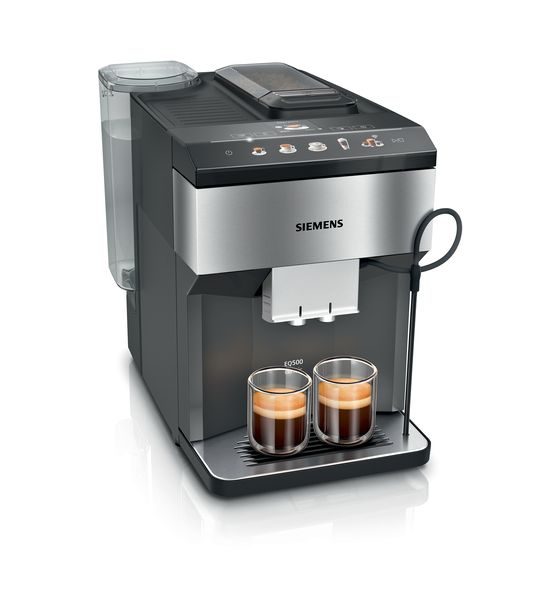 EQ500 TP516DX3 Kaffeevollautomat 15 bar 1,9 l  (Schwarz, Edelstahl) 