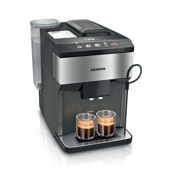 EQ500 TP517DF3 Kaffeevollautomat 1,9 l 270 g  (Schwarz, Edelstahl) 