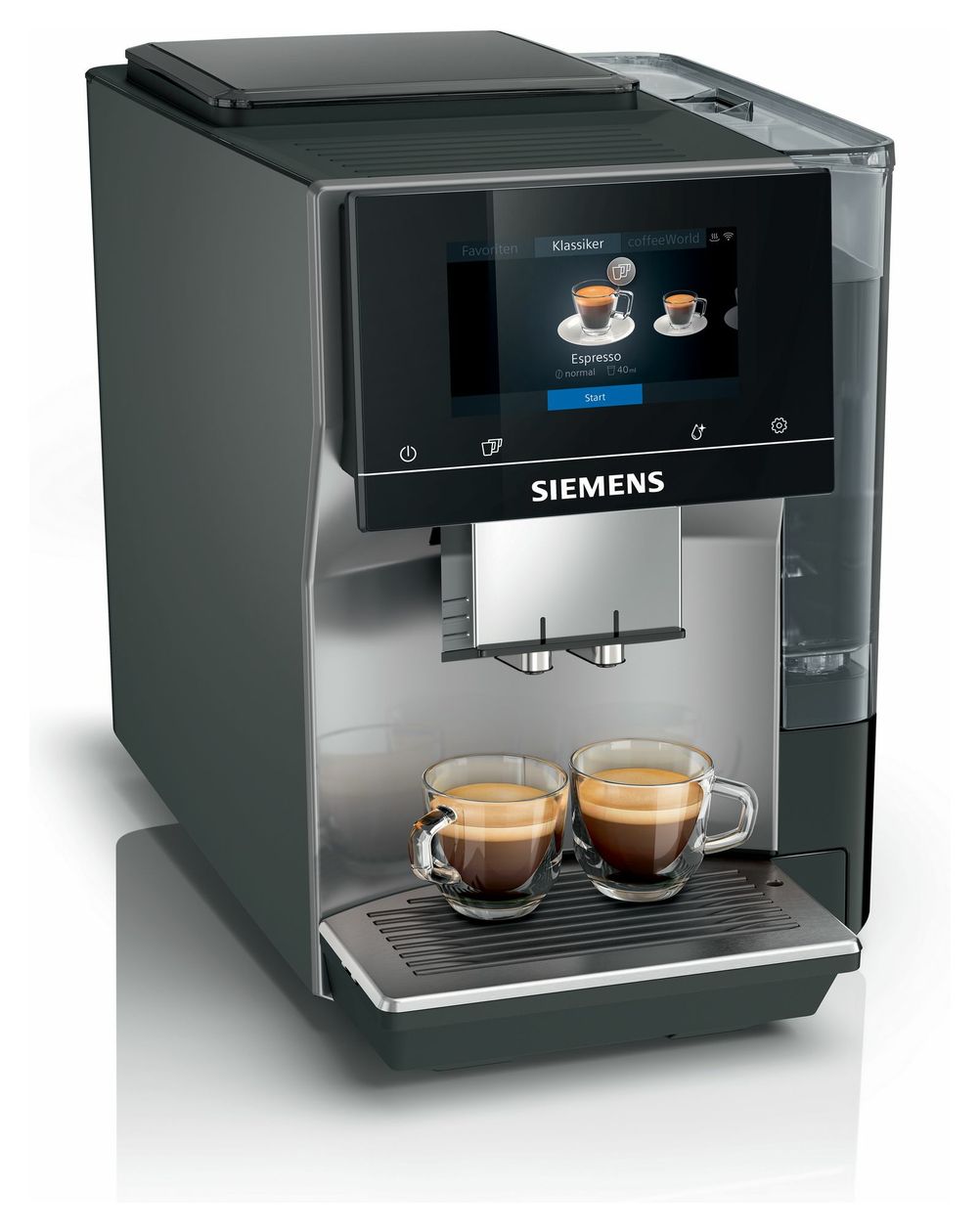 EQ700 TP715D01 Kaffeevollautomat 19 bar 2,4 l 320 g  (Grau) 