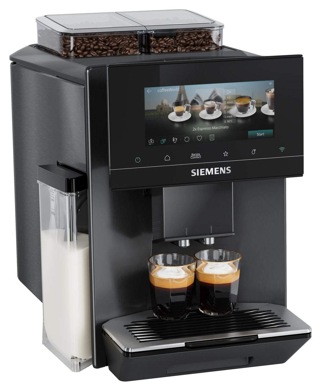 EQ900 TQ927EF5 iAroma Kaffeevollautomat 19 bar 2,3 l 280 g (Dark stainless steel) 