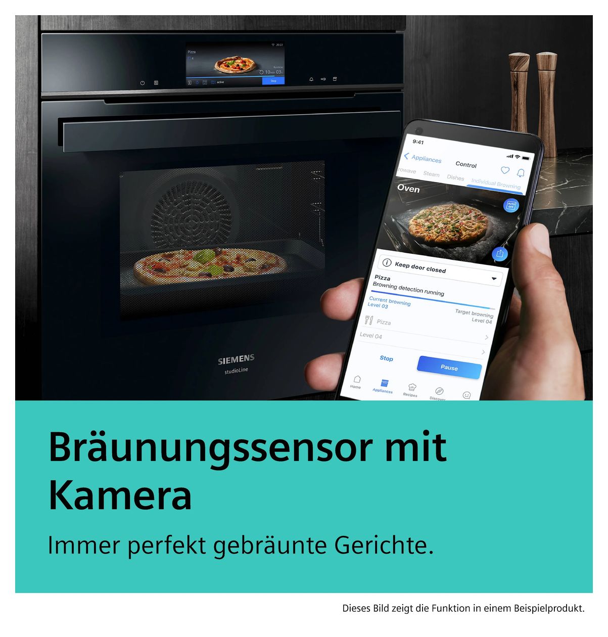 iQ700 HB978GUB1 Einbaubackofen groß AutoClean (Schwarz) 
