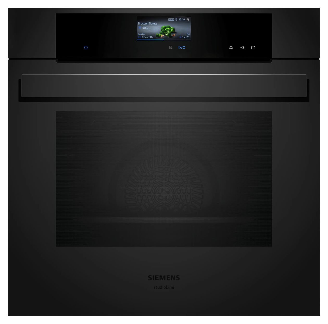 iQ700 HS936GCM1 Einbaubackofen groß Dampfgaren AutoClean (Schwarz) 