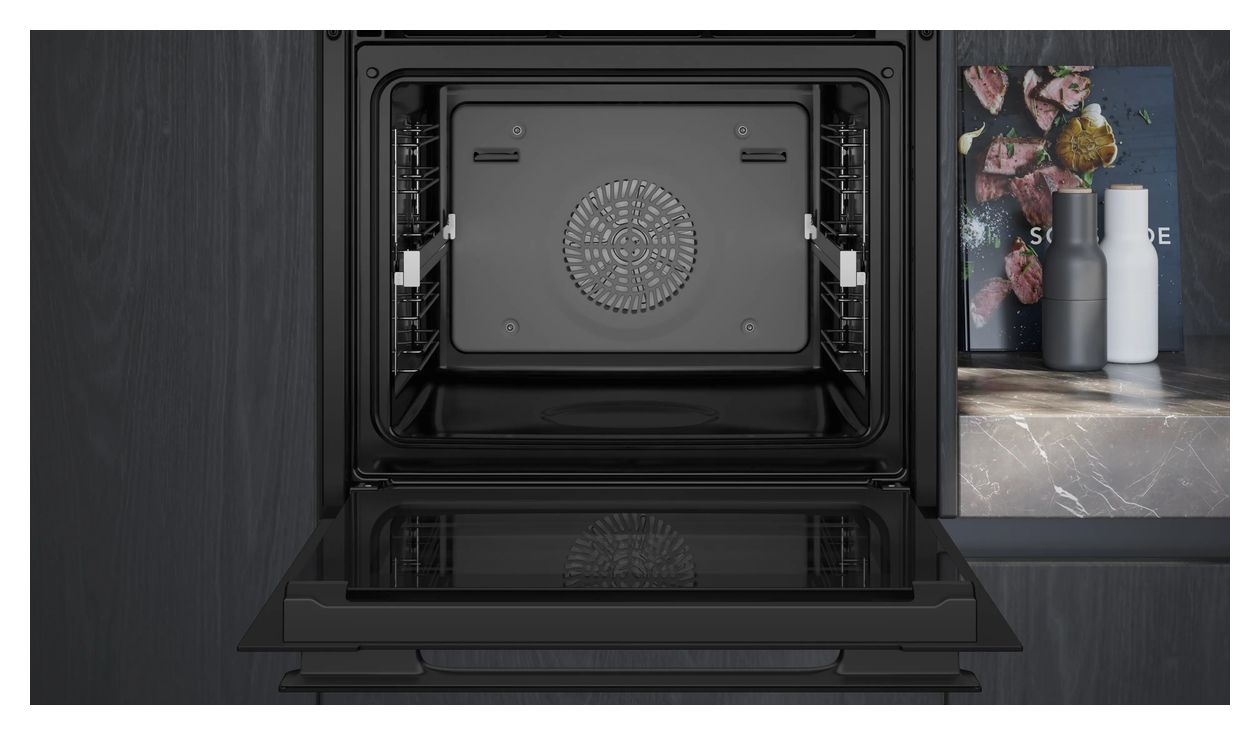 iQ700 HS938GCB2 Einbaubackofen groß Dampfgaren (Schwarz) 