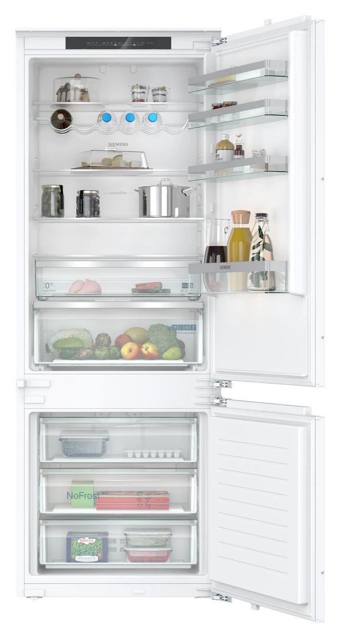 iQ300 KB96NVFE0 285 l / 98 l Kühl-Gefrierkombi freistehend NoFrost 256 kWh Jahr  (Nicht zutreffend) 