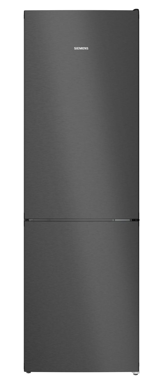 iQ300 KG36NVXBG 218 l / 103 l Kühl-Gefrierkombi freistehend NoFrost 127 kWh Jahr (Gebürsteter Stahl, Schwarz) 