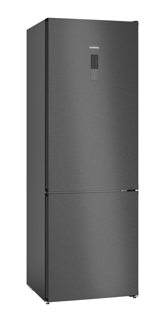 iQ300 KG49NXXCF 311 l / 129 l Kühl-Gefrierkombi freistehend NoFrost 178 kWh Jahr  (Schwarz, Edelstahl) 