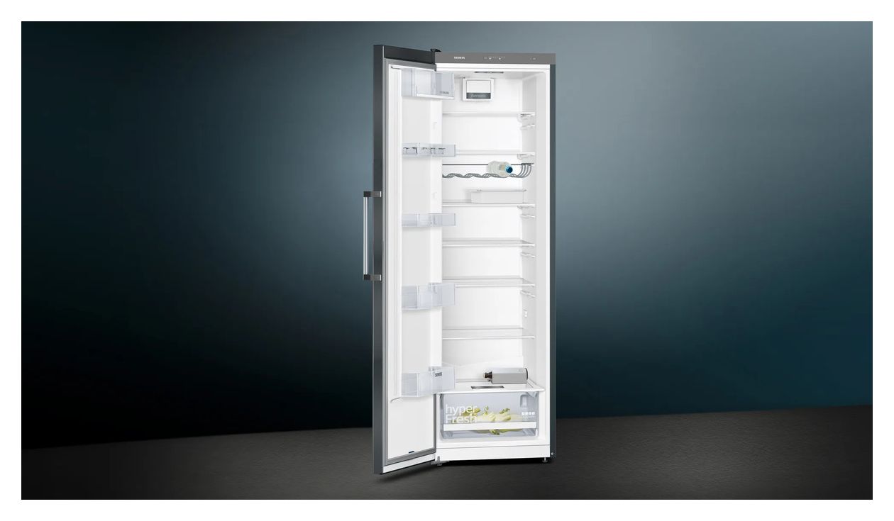 iQ300 KS36VGXDP 346 l / 346 l Kühlschrank freistehend EEK: D 93 kWh Jahr  (Schwarz) 