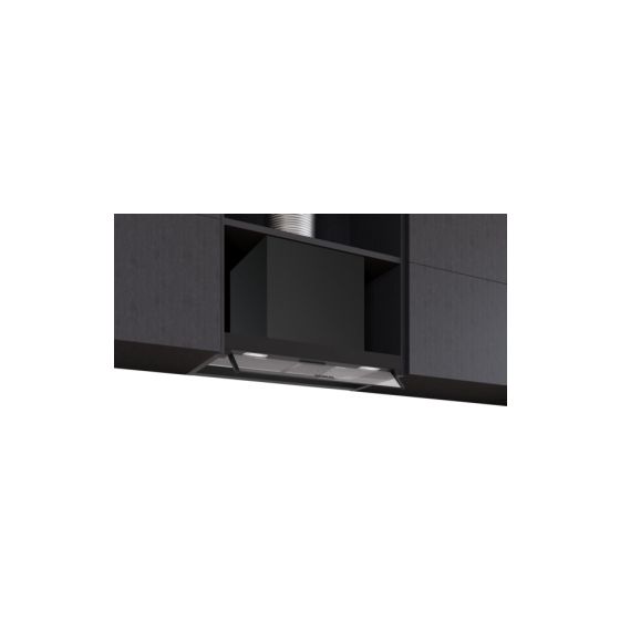 iQ300 LJ65BCC60 Abluft/Umluft Dunstabzugshaube/Esse Einbau 60 cm (Schwarz) 
