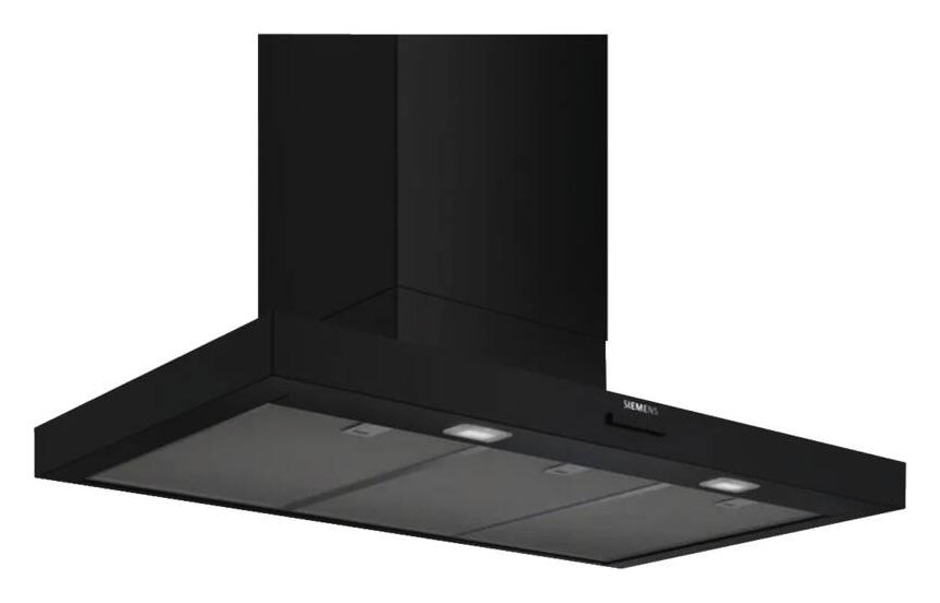 iQ300 LJ95BCC60 Abluft/Umluft Dunstabzugshaube/Esse Einbau 90 cm (Schwarz) 