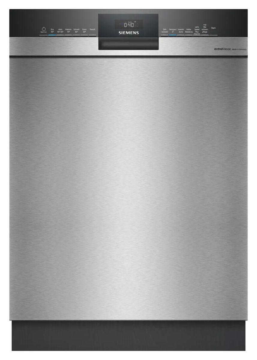 iQ300 SN43ES02BD 60 cm Geschirrspüler unterbaufähig Sehr leise 13 Maßgedecke aquaStop Funktion 