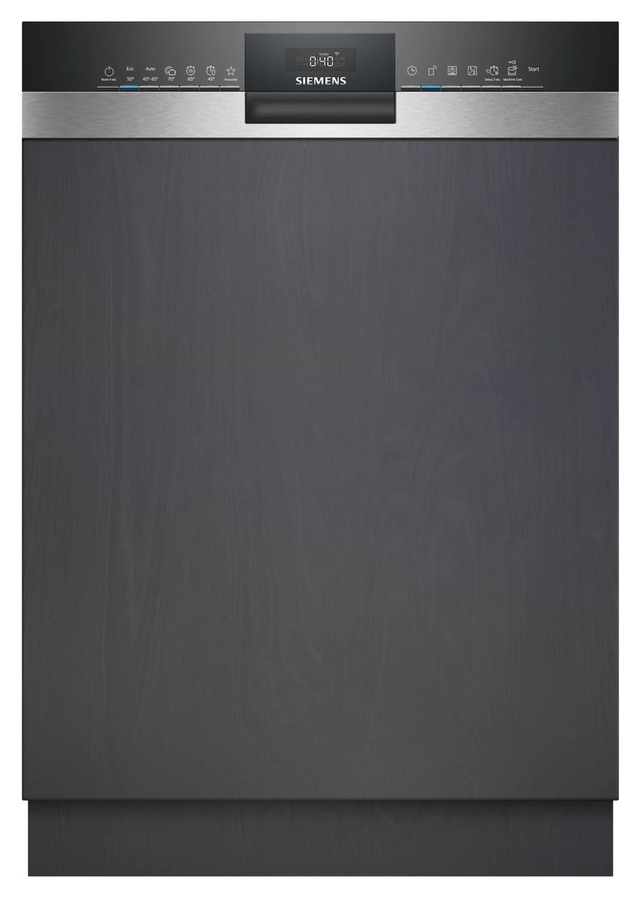 iQ300 SN53HS01AE 60 cm Geschirrspüler teilintegriert (ohne Front) Sehr leise 13 Maßgedecke aquaStop Funktion Wärmetauscher 