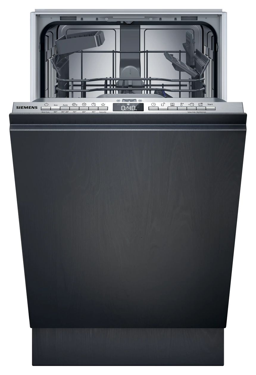 iQ300 SR63HX77KE 45 cm Geschirrspüler vollintegriert (ohne Front) Leise 10 Maßgedecke aquaStop Funktion Wärmetauscher 