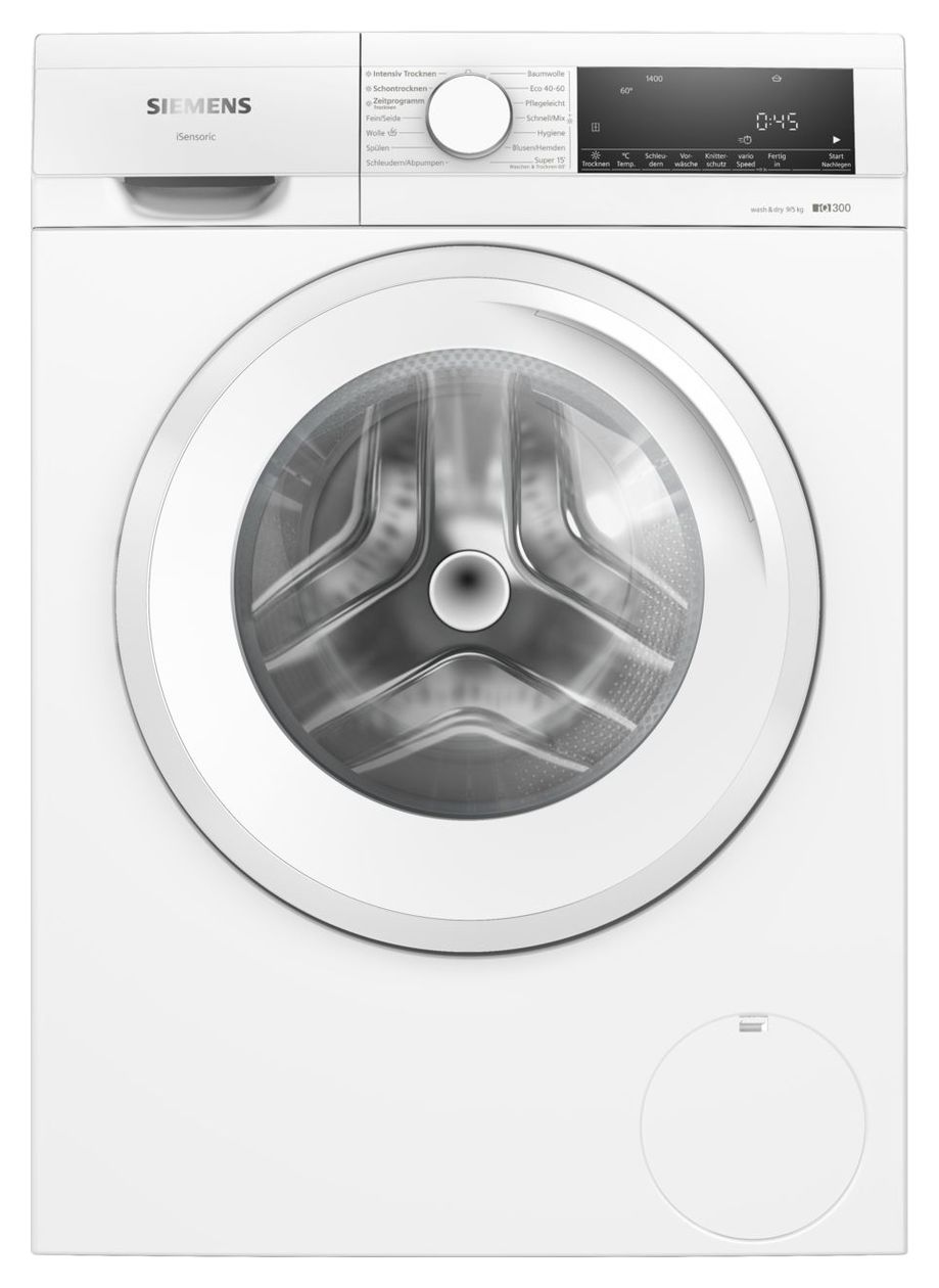 iQ300 WN34A141 9 kg 5 kg Waschtrockner 1400 U/min 