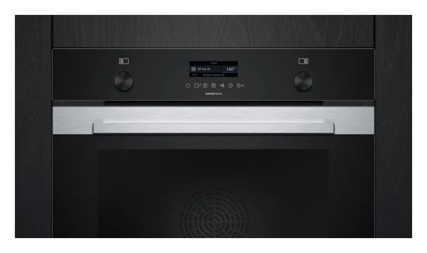 iQ500 HQ379G6S7 Einbaubackofen groß Dampfgaren AutoClean 