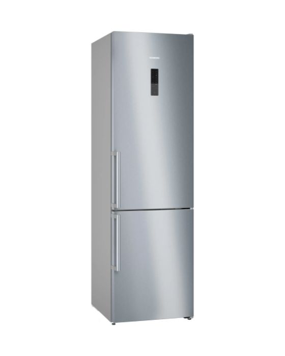iQ500 KG39NAIBT 260 l / 103 l Kühl-Gefrierkombi freistehend NoFrost 129 kWh Jahr  (Edelstahl) 