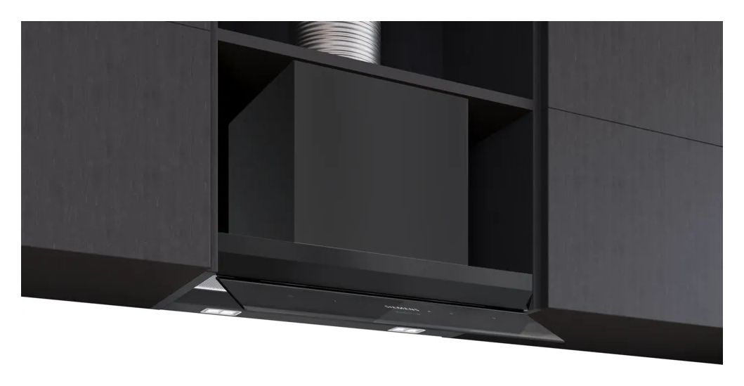 iQ500 LJ97BDP60 Abluft/Umluft Dunstabzugshaube/Esse Einbau 90 cm (Schwarz) 