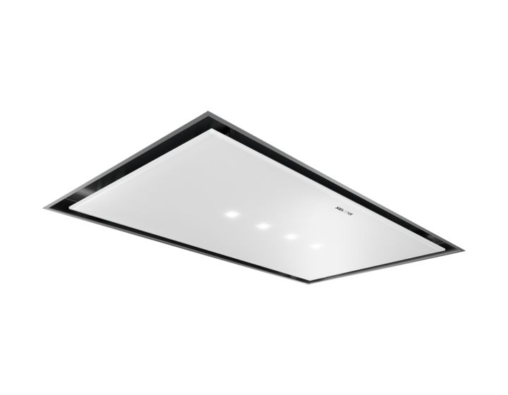 iQ500 LR97CBS20 Abluft/Umluft Dunstabzugshaube/Esse Decke 90 cm (Schwarz, Weiß) 