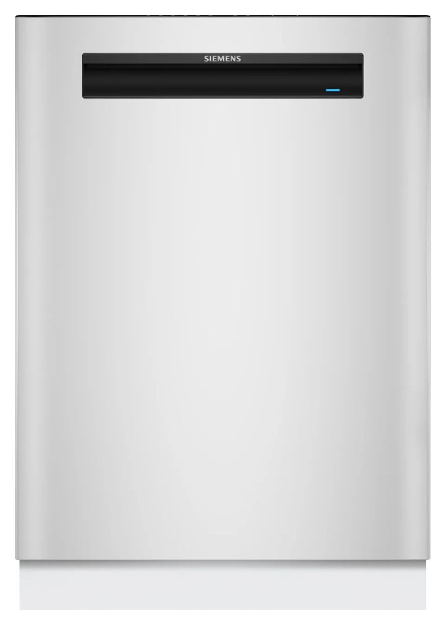 IQ500 SN15EW06CS 60 cm Geschirrspüler teilintegriert (ohne Front) Sehr leise 14 Maßgedecke aquaStop Funktion Heat exchanger/Drying assistant 