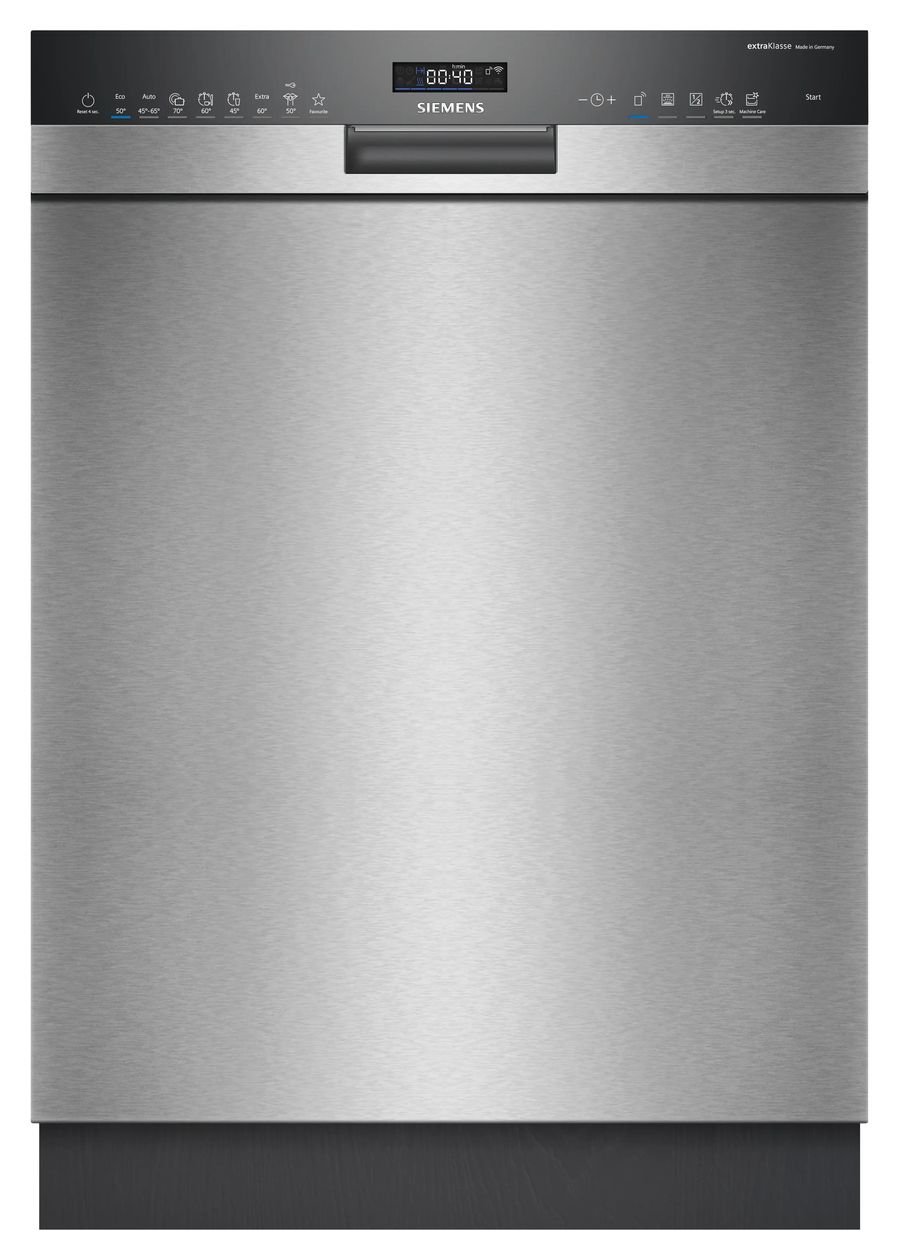 iQ500 SN45ESM0CE 60 cm Geschirrspüler Unterbau Sehr leise 14 Maßgedecke aquaStop Funktion Wärmetauscher/Türöffnungstrocknung 