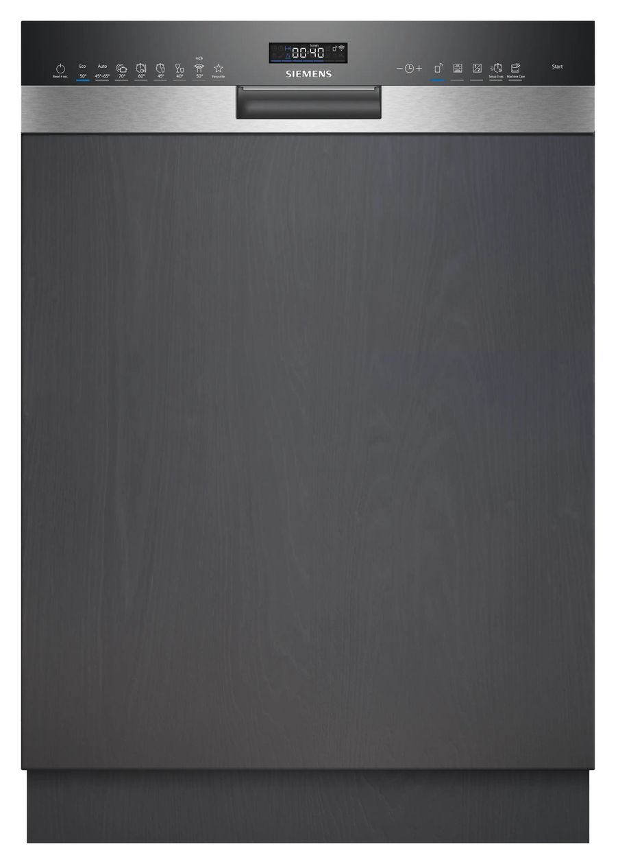 iQ500 SN55ES16CE 60 cm Geschirrspüler Teilintegriert Sehr leise 14 Maßgedecke aquaStop Funktion Wärmetauscher/Türöffnungstrocknung 