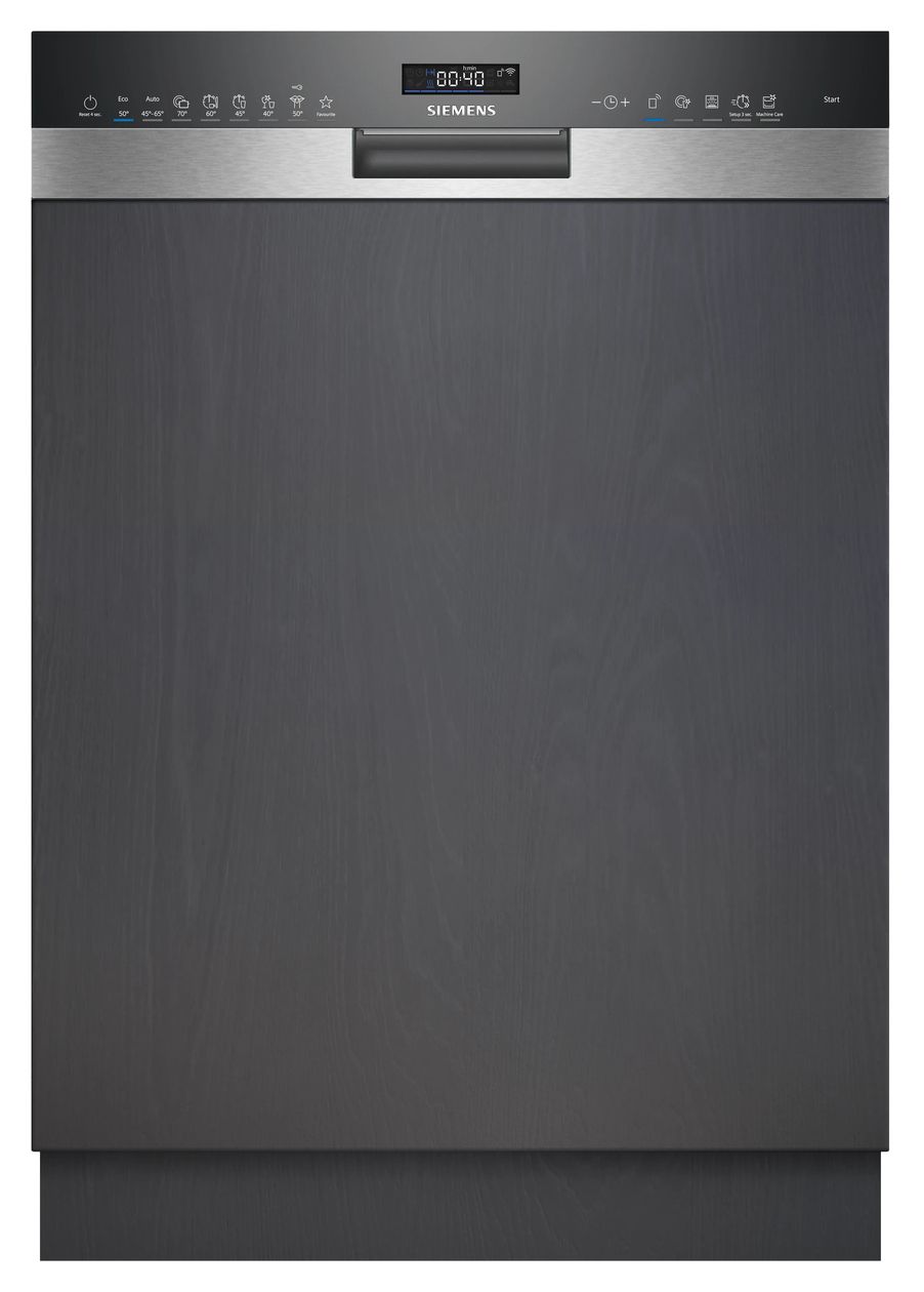 iQ500 SN55ZS07CE 60 cm Geschirrspüler teilintegriert (ohne Front) Sehr leise 14 Maßgedecke aquaStop Funktion 