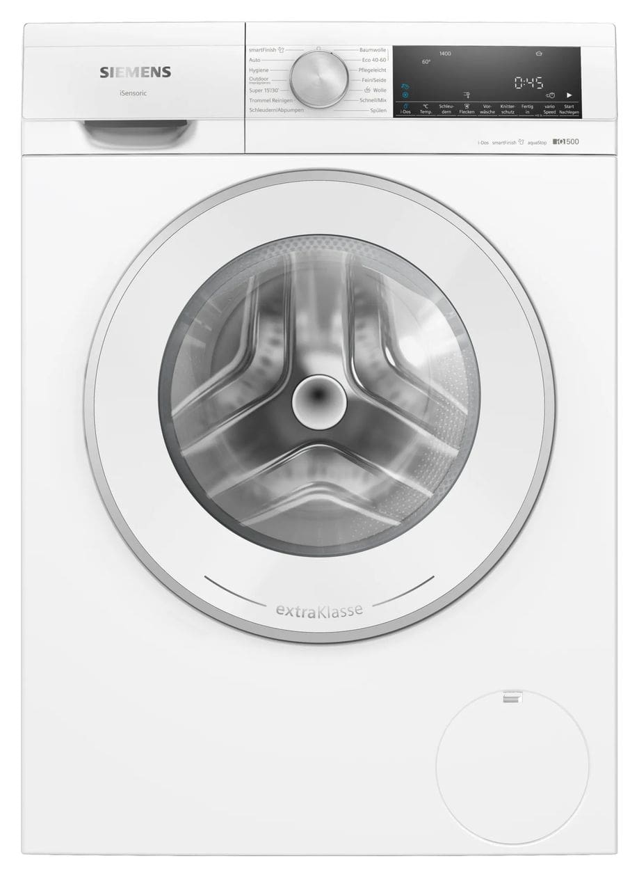 iQ500 WG44G2F1EM 9 kg Frontlader Waschmaschine 1400 U/min aquaStop Funktion 