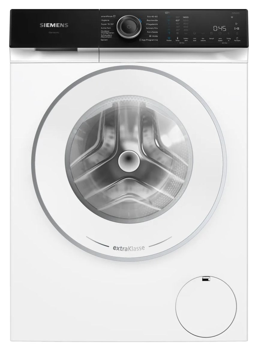 iQ500 WG44H2M90 9 kg Frontlader Waschmaschine 1400 U/min aquaStop Funktion 