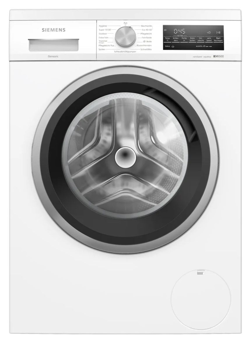 iQ500 WU14UT71 8 kg Frontlader Waschmaschine 1400 U/min aquaStop Funktion 