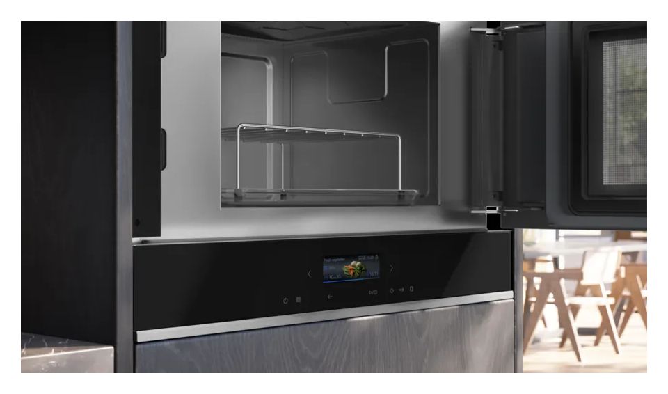 iQ700 BE732R1B1 Einbau-Mikrowelle 900 W Größe: mittel Grill (Schwarz) 