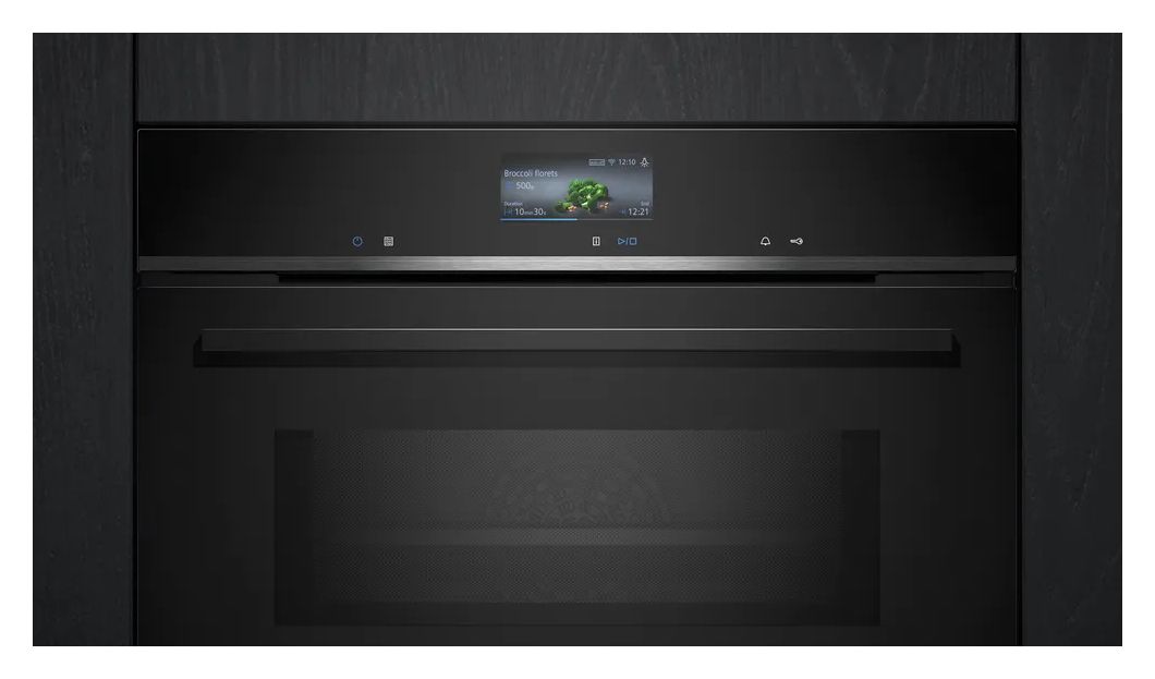 iQ700 CM724G1B1 Einbaubackofen kompakt AutoClean Mikrowelle 