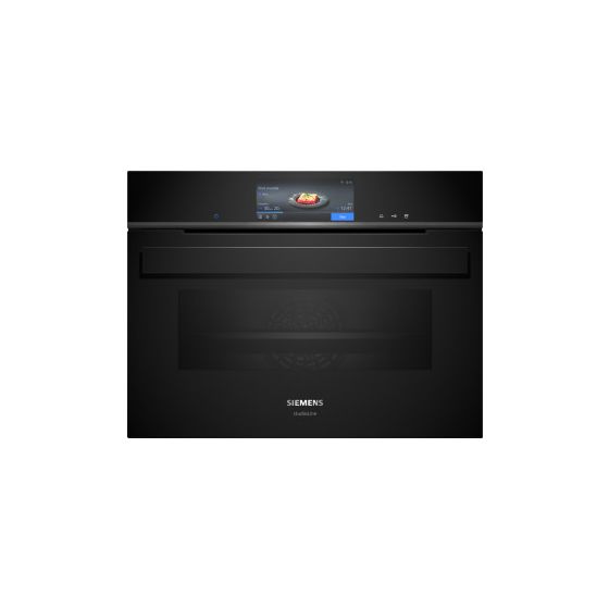 iQ700 CS938GCB2 Einbaubackofen kompakt Dampfgaren AutoClean (Schwarz) 