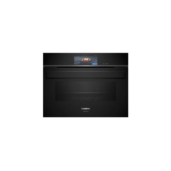 iQ700 CS938GDD2 Einbaubackofen kompakt Dampfgaren AutoClean (Schwarz) 